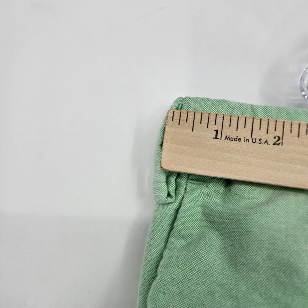 Vintage Polo Ralph Lauren Shorts Mens 42T Chino Classic Green Flat Front Oxford
